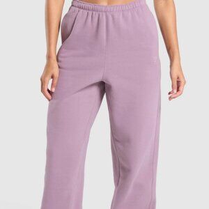 GYMSHARK - FLEECE JOGGERS - Soft Purple - L